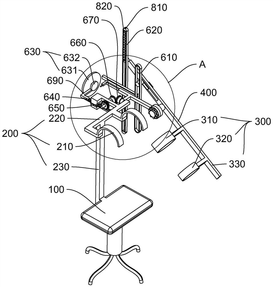 Under-actuated shoulder joint rehabilitation training device