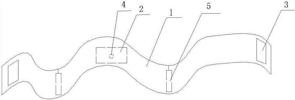 Device and method for determining and interfering sleep apnea