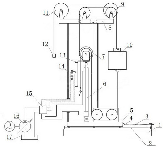 Adaptive continuous phase hydraulic transmission oil pumping machine