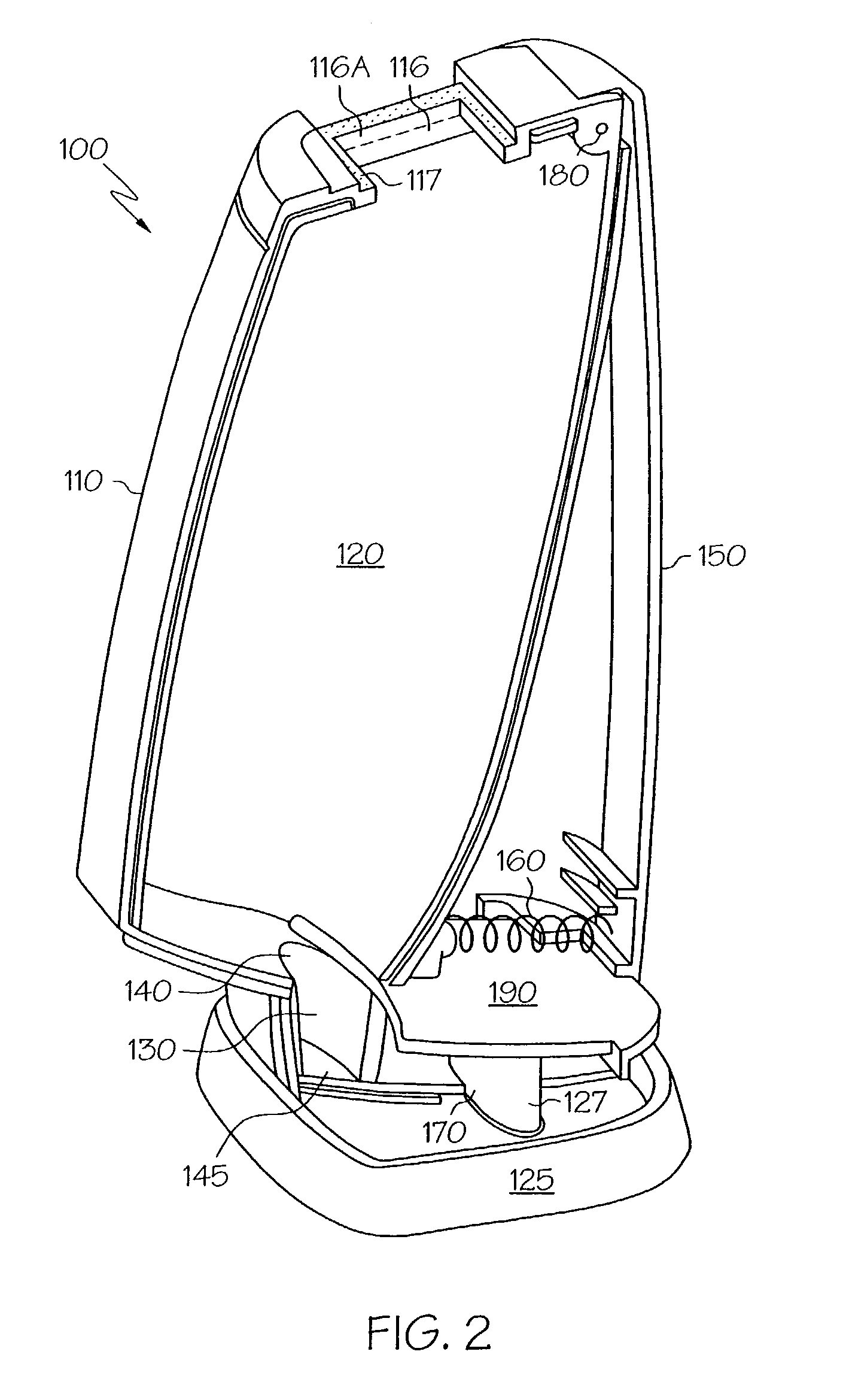 Integrated dispenser