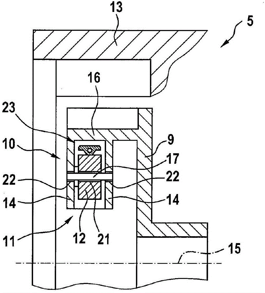 Centrifugal force pendulum device, and drive train of motor vehicle