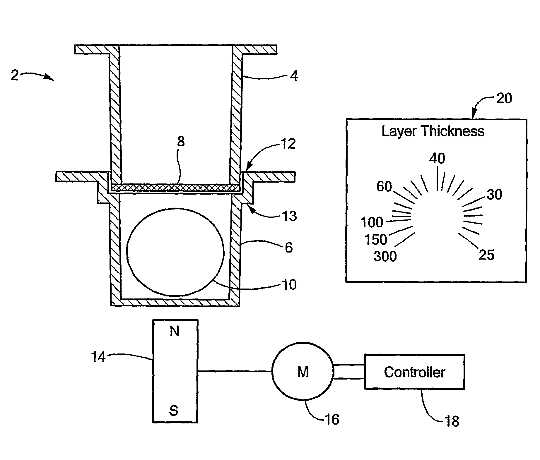 Permeation device and method for reducing aqueous boundary layer thicknesses