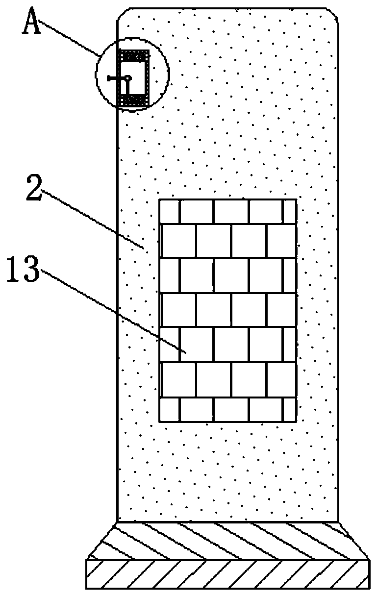 Heat dissipation and dust prevention device of independent equipment power cabinet based on electromagnetic induction principle