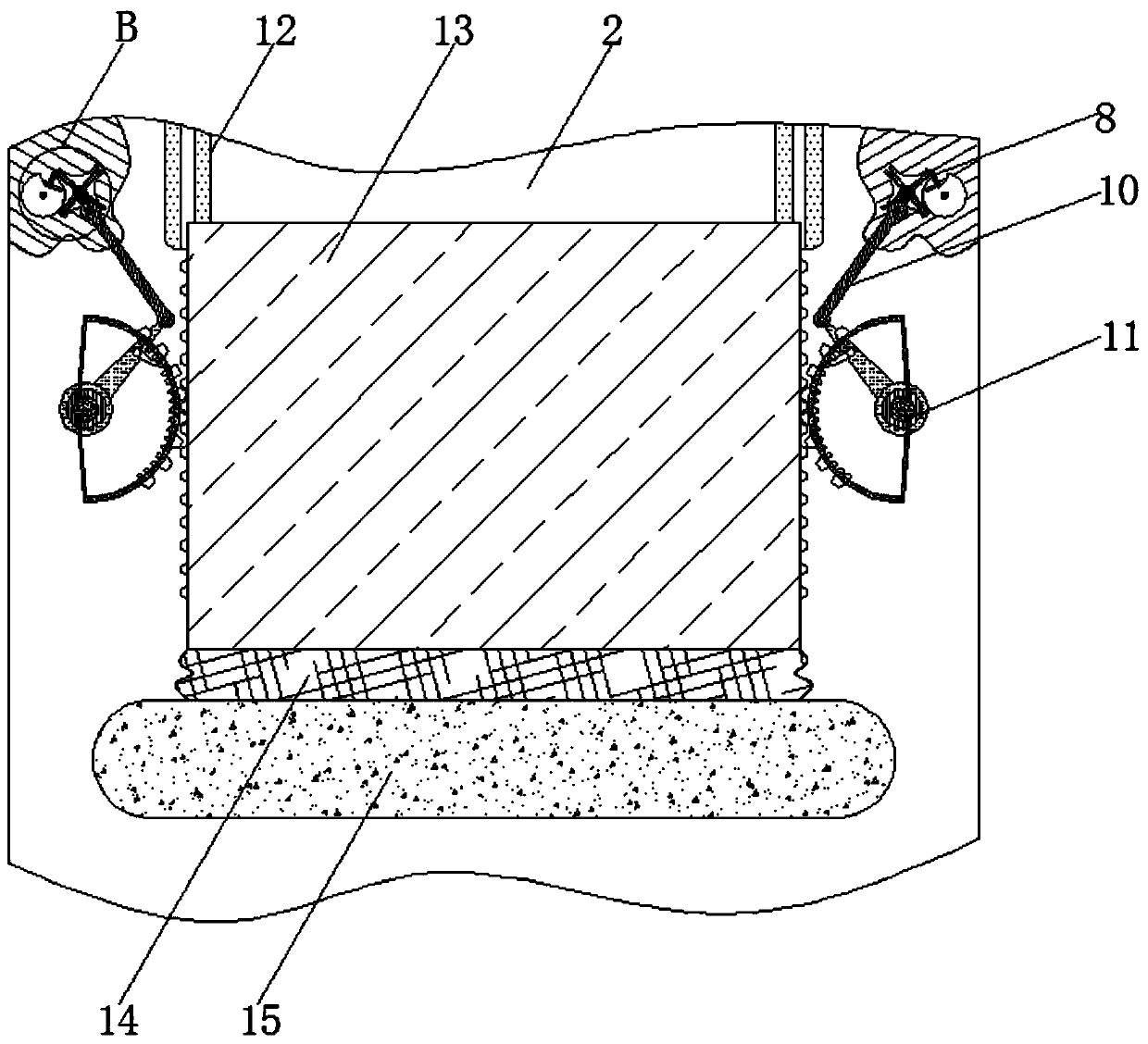 Heat dissipation and dust prevention device of independent equipment power cabinet based on electromagnetic induction principle