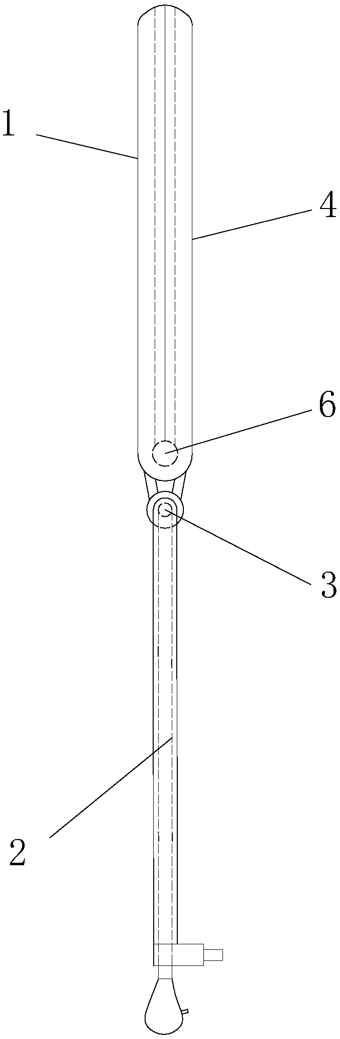 Rectal anastomotic leakage drainage device