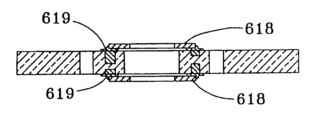 Circuit assembly having compliant substrate structures for mounting circuit devices