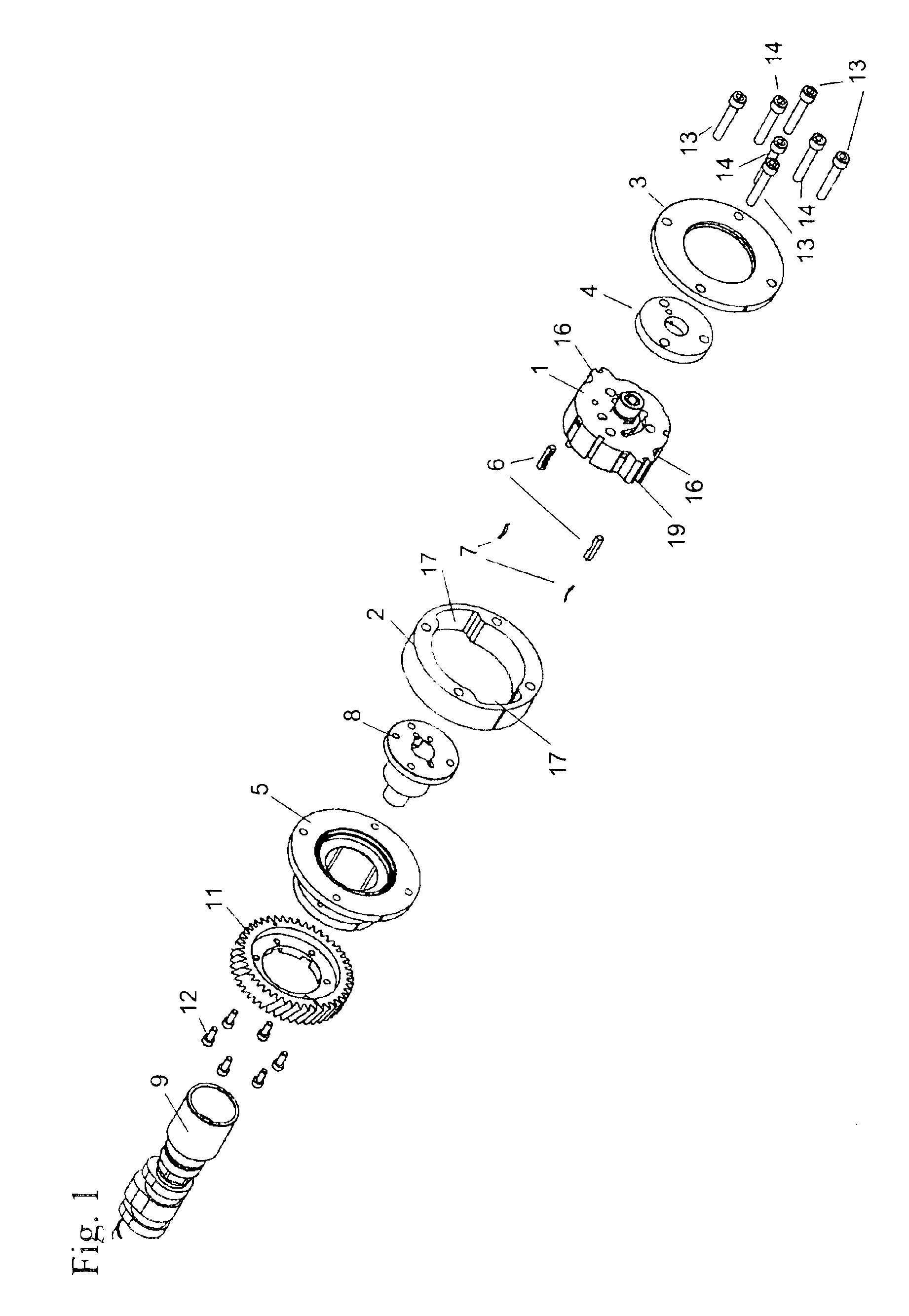 Torsional assisted multi-position cam indexer having controls located in rotor