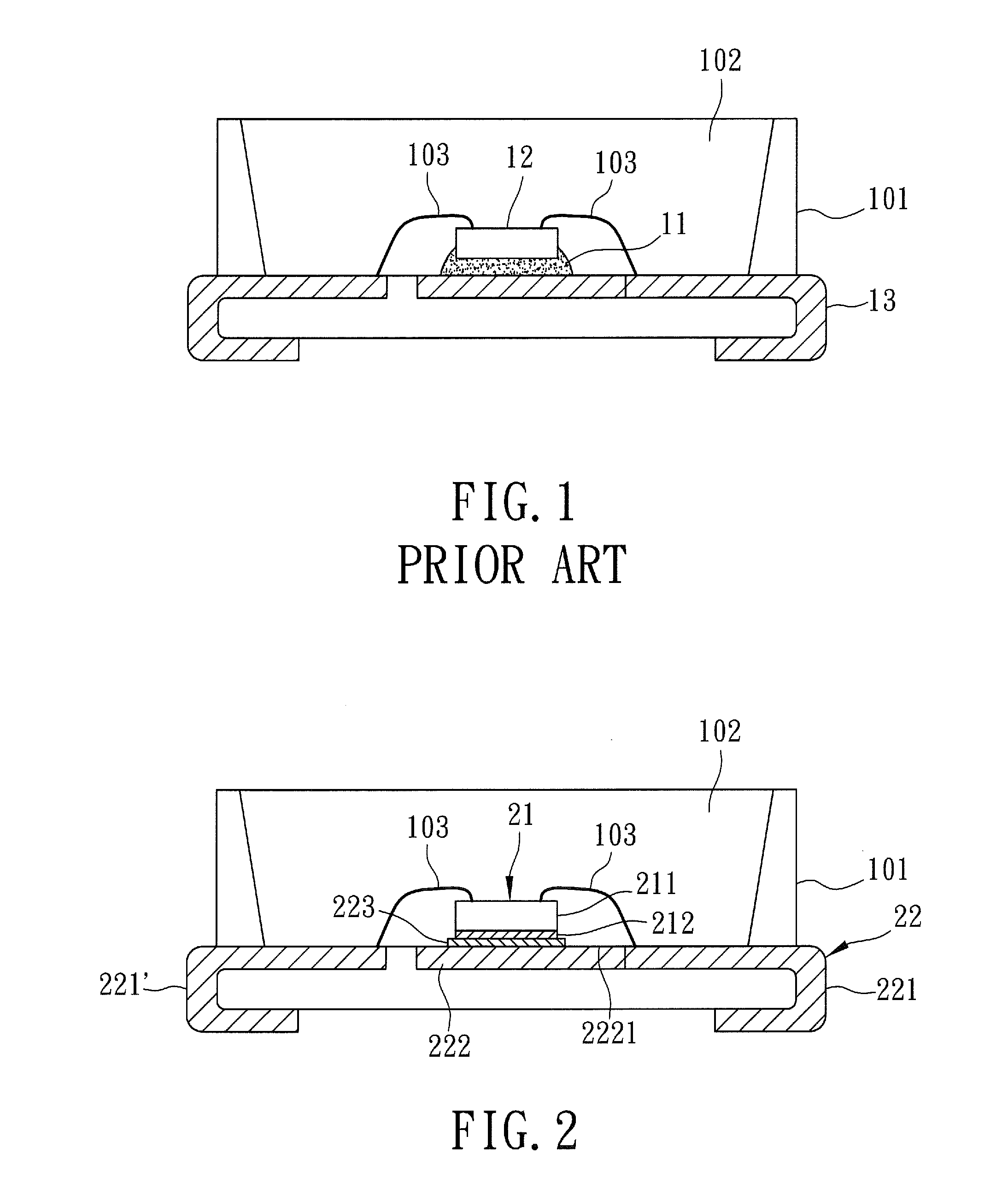 Light-emitting diode package