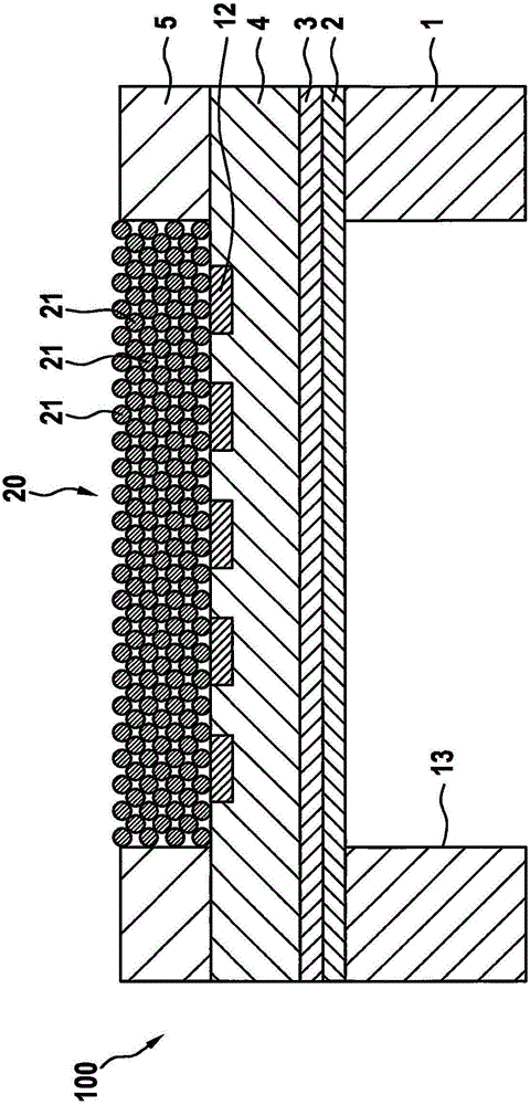 Method for producing a porous structure in the layer structure of a semiconductor component and MEMS component with such a porous structural element