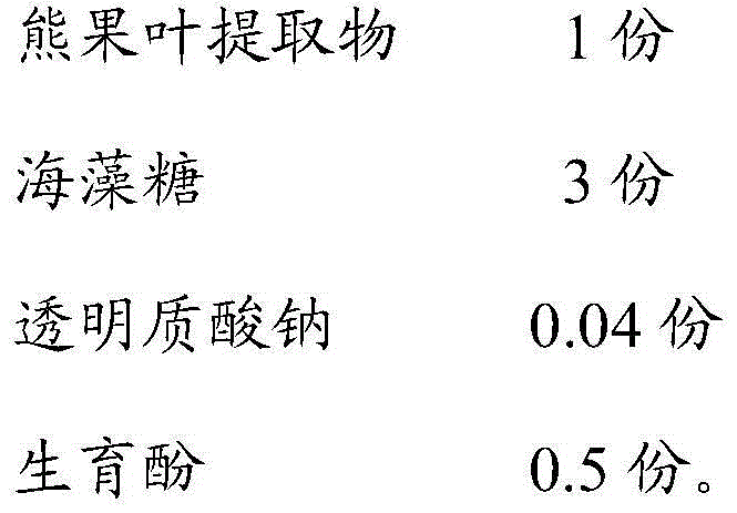 Cosmetic composition and essence with whitening effect