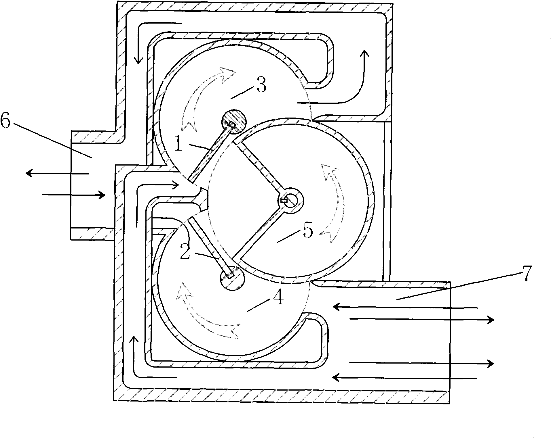 Automatic control extinguishing device for fast sucking, discharging and spraying water