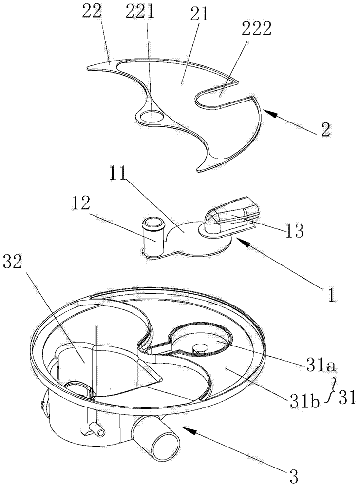 Dishwasher and its filter system, slag discharge device