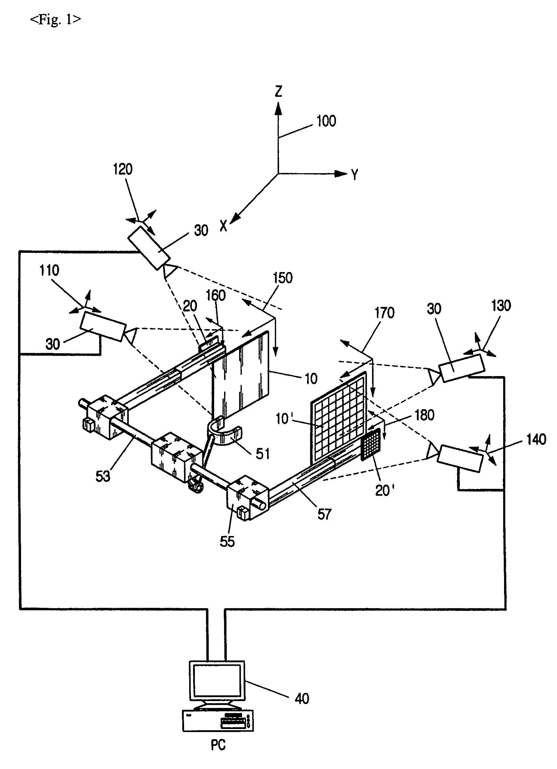 Apparatus and method for measuring jaw motion