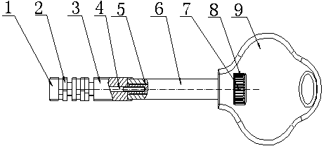 Key shape structure