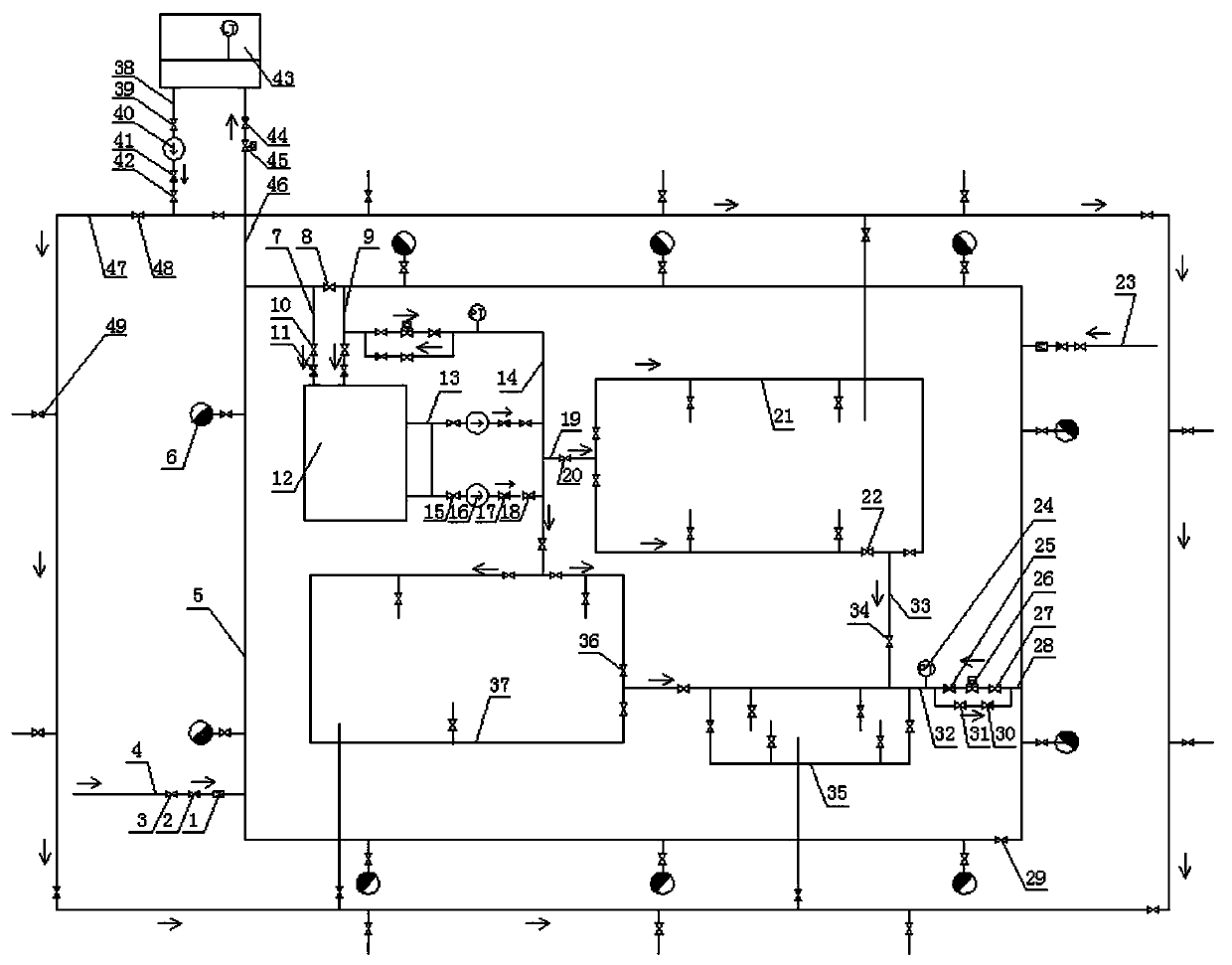 An energy-saving water supply system for enterprise office buildings