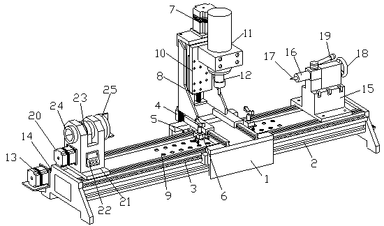 Practical lathe for casting part machining