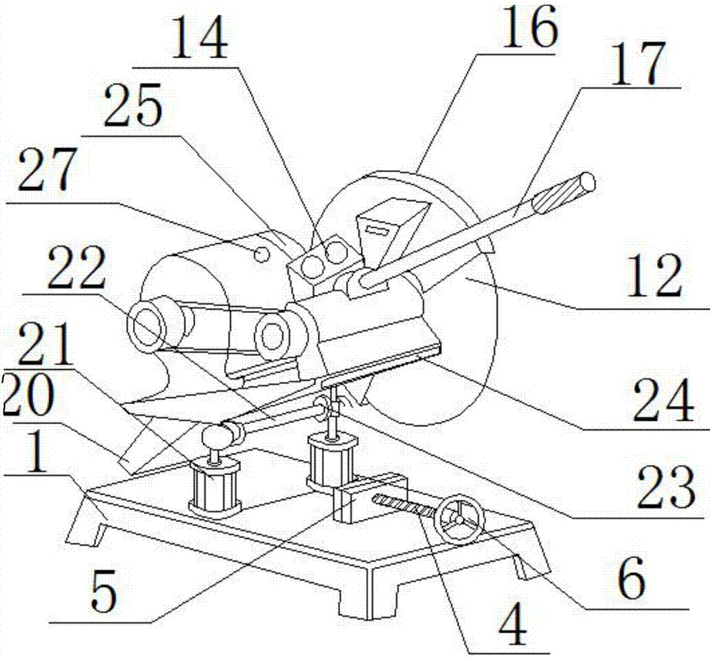 Cutting machine device