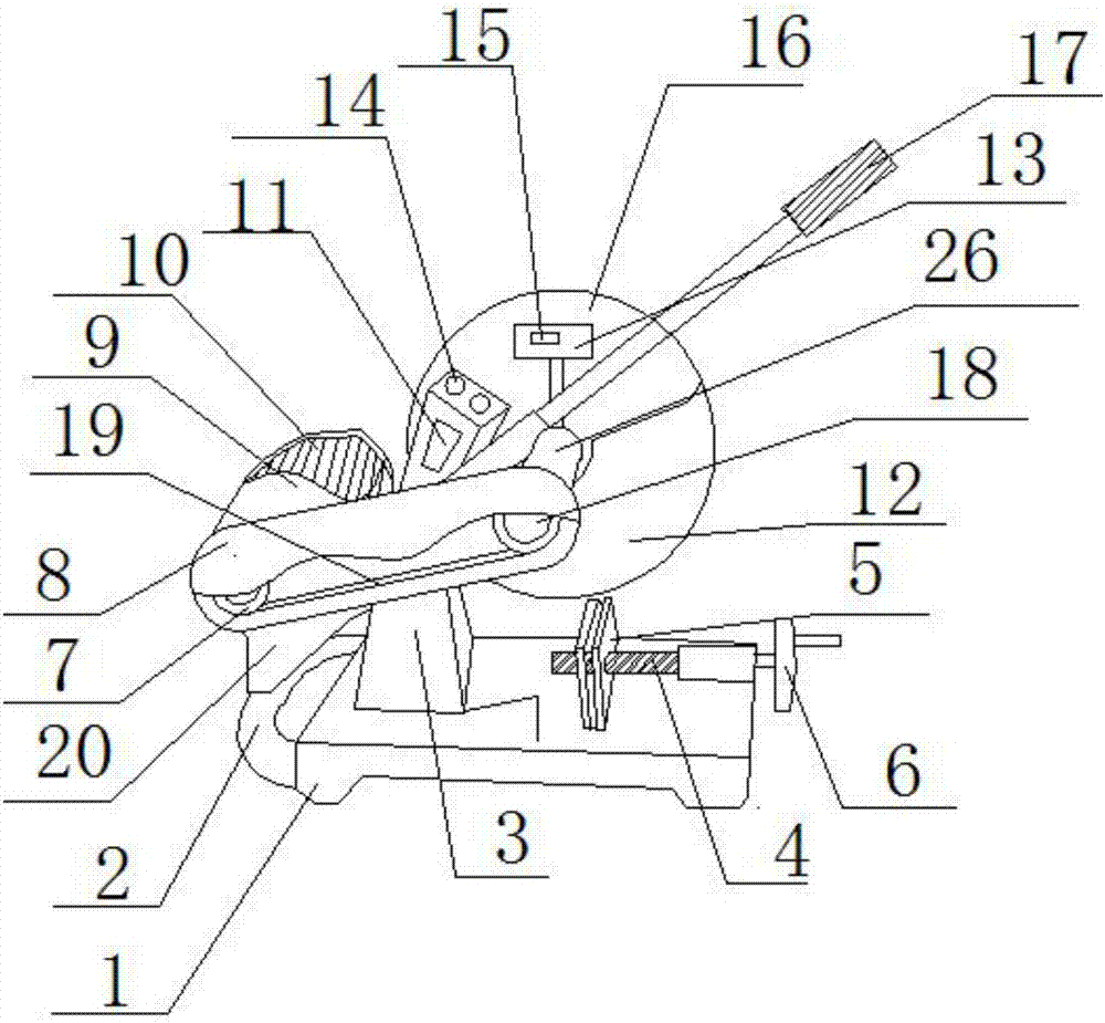 Cutting machine device