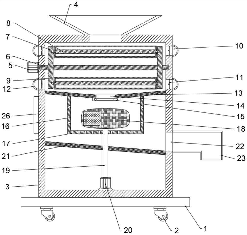 Household multifunctional rice husking machine