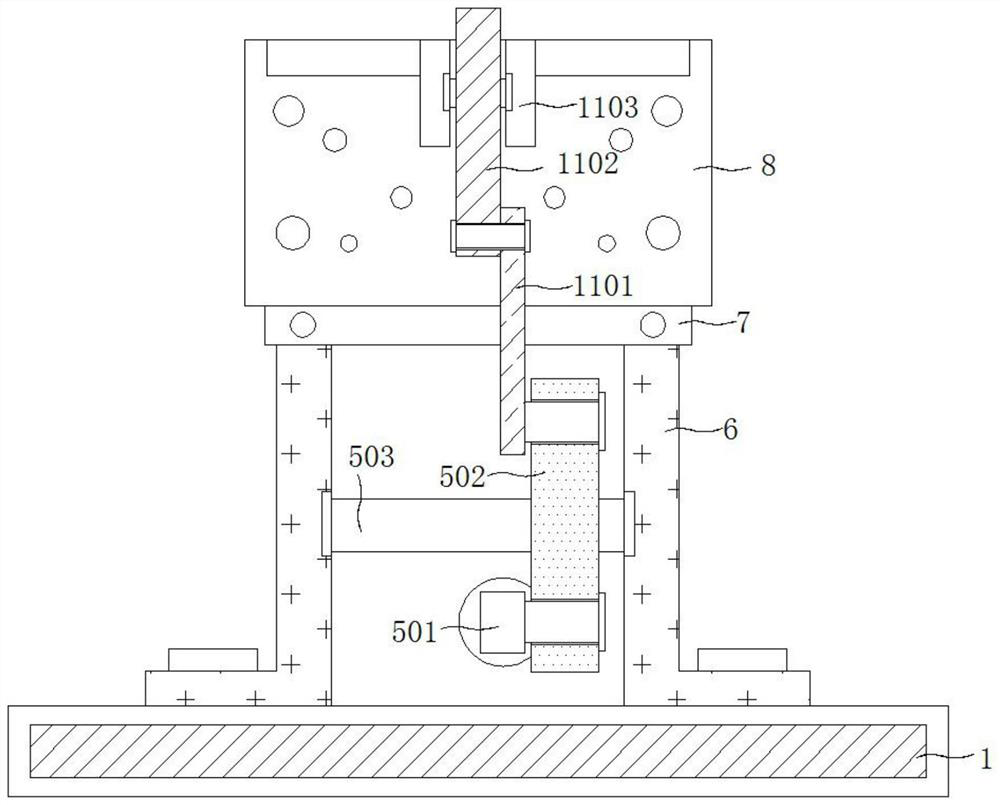 Automatic opening and closing clamp for aluminum product machining