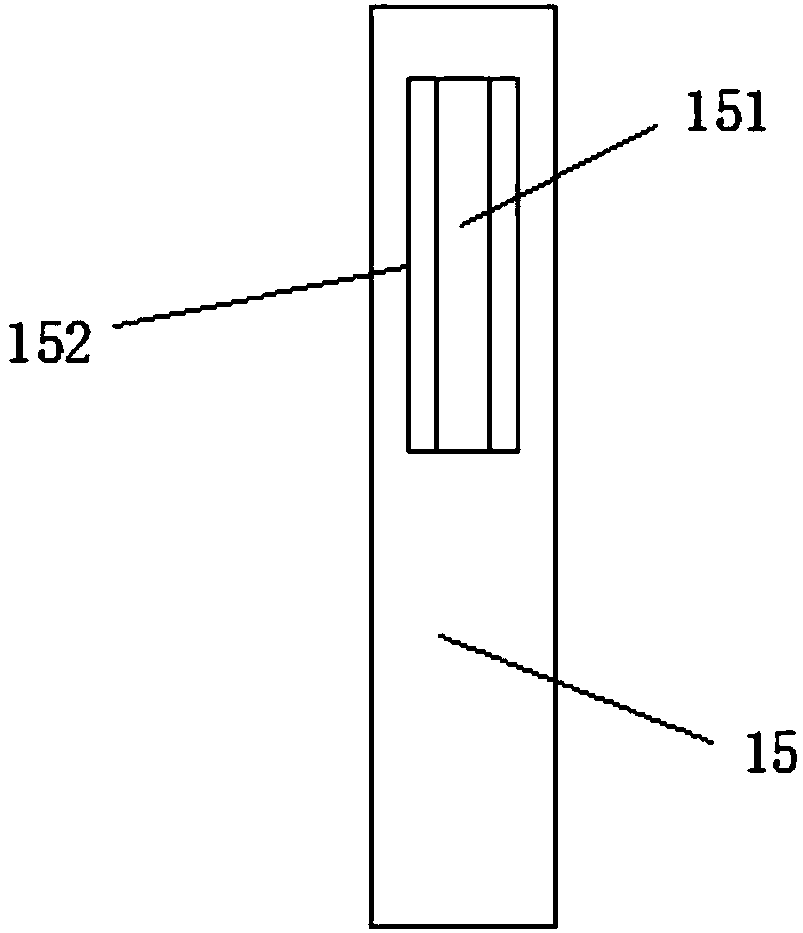 Eggplant seed beating device for agriculture