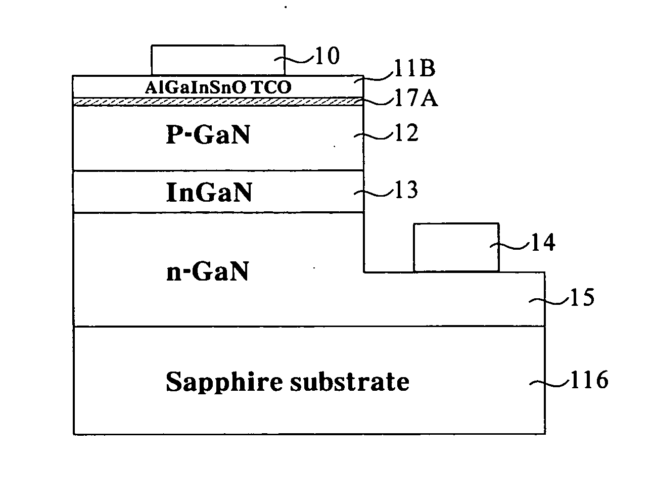 High brightness gallium nitride-based light emitting diode with transparent conducting oxide spreading layer