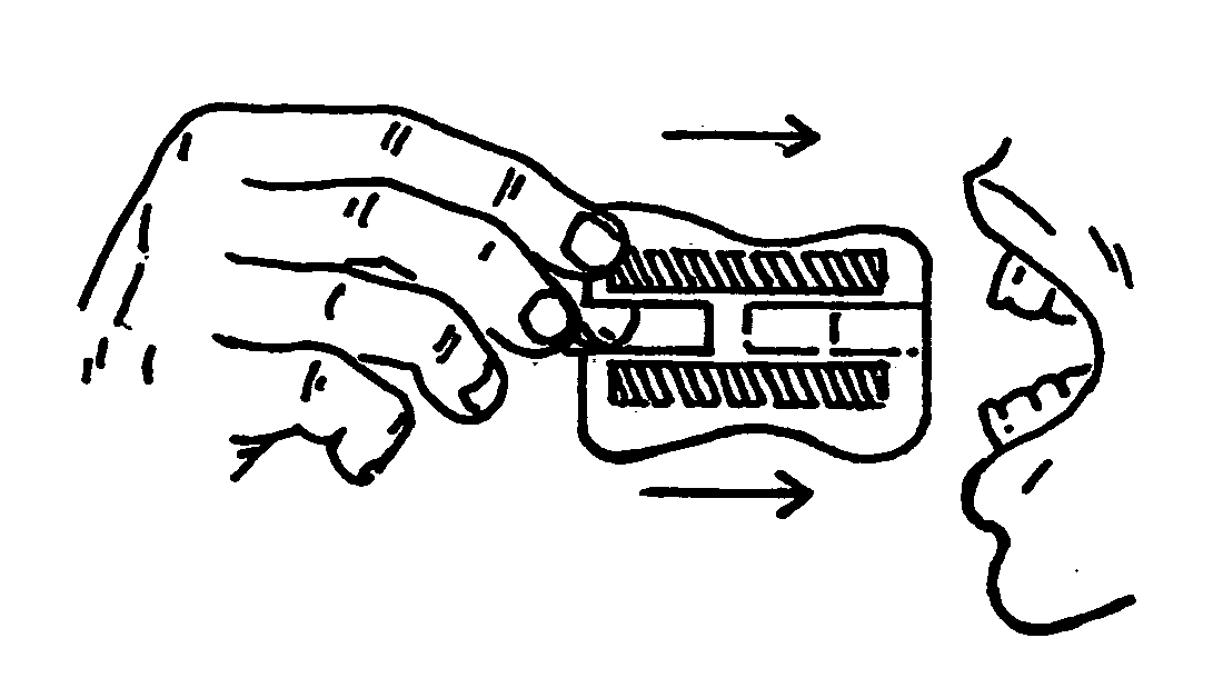 Dual use exercise whitener appliance