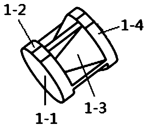 High-efficiency piezoelectric ultrasonic transducer and its end cover