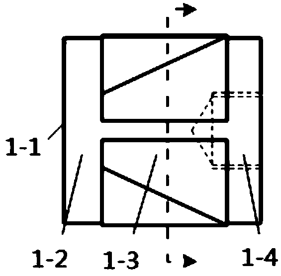 High-efficiency piezoelectric ultrasonic transducer and its end cover