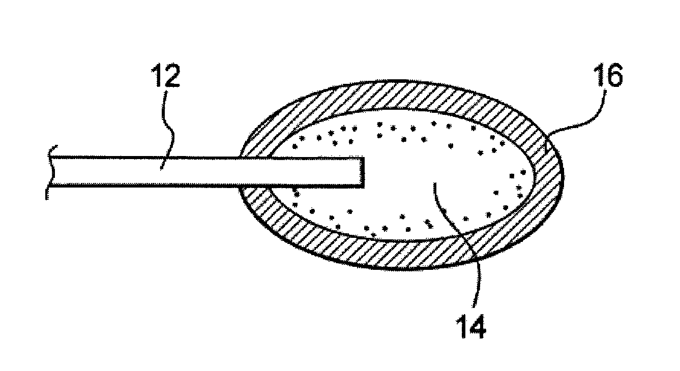 Prepared medication applicator including a swab and a pharmacological active agent