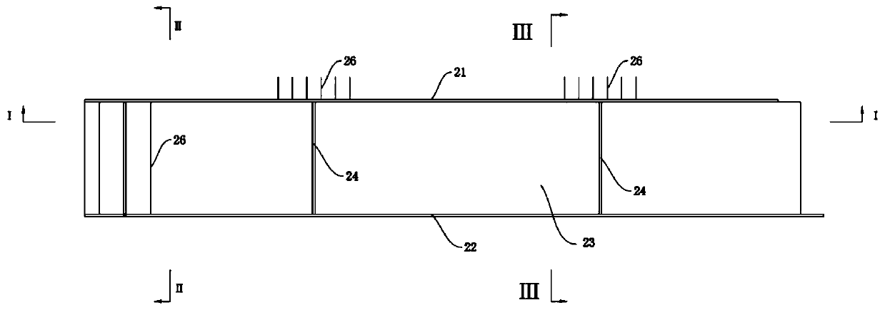 Bridge reinforcing device based on load transfer