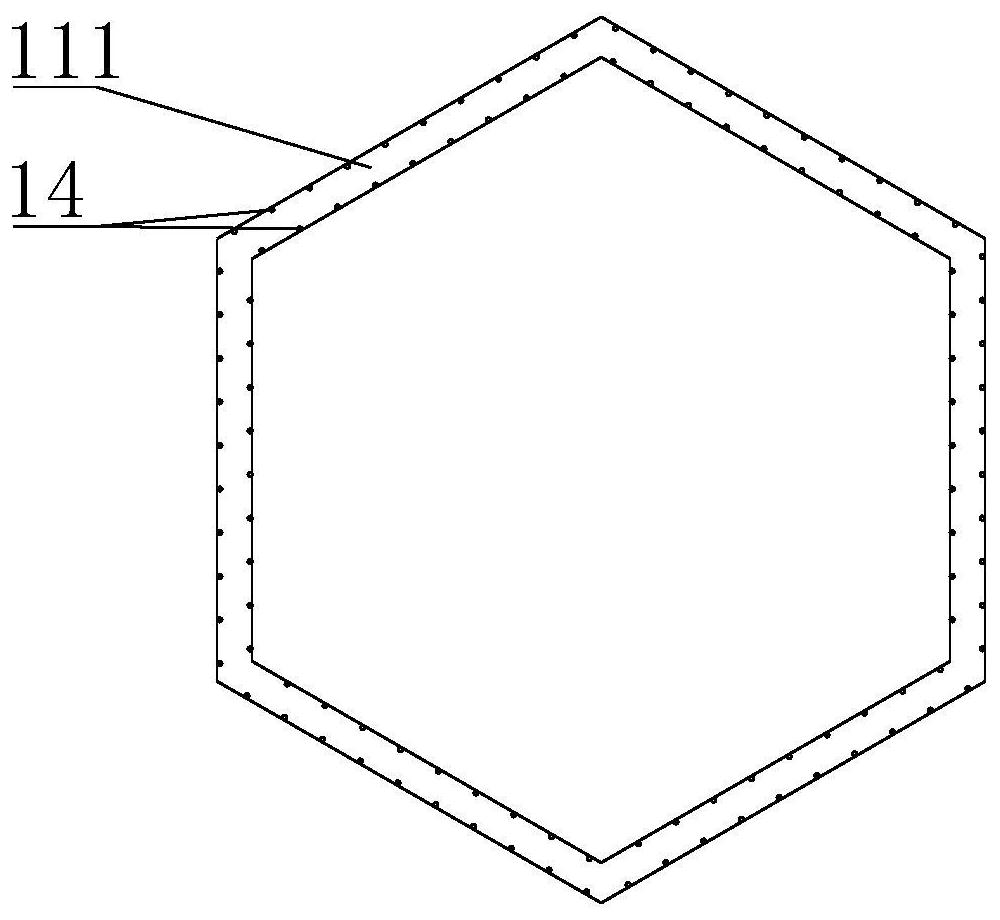 Wall type foundation and construction method thereof