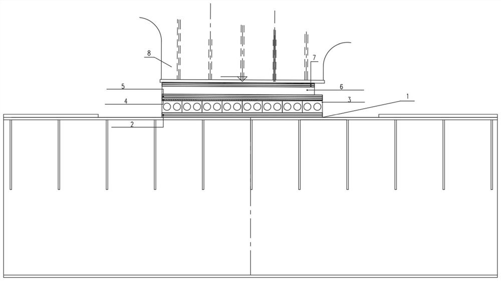 Cantilever erection of large-span railway steel truss girder bridge with flexible cushioning device for ultra-high load-bearing brackets