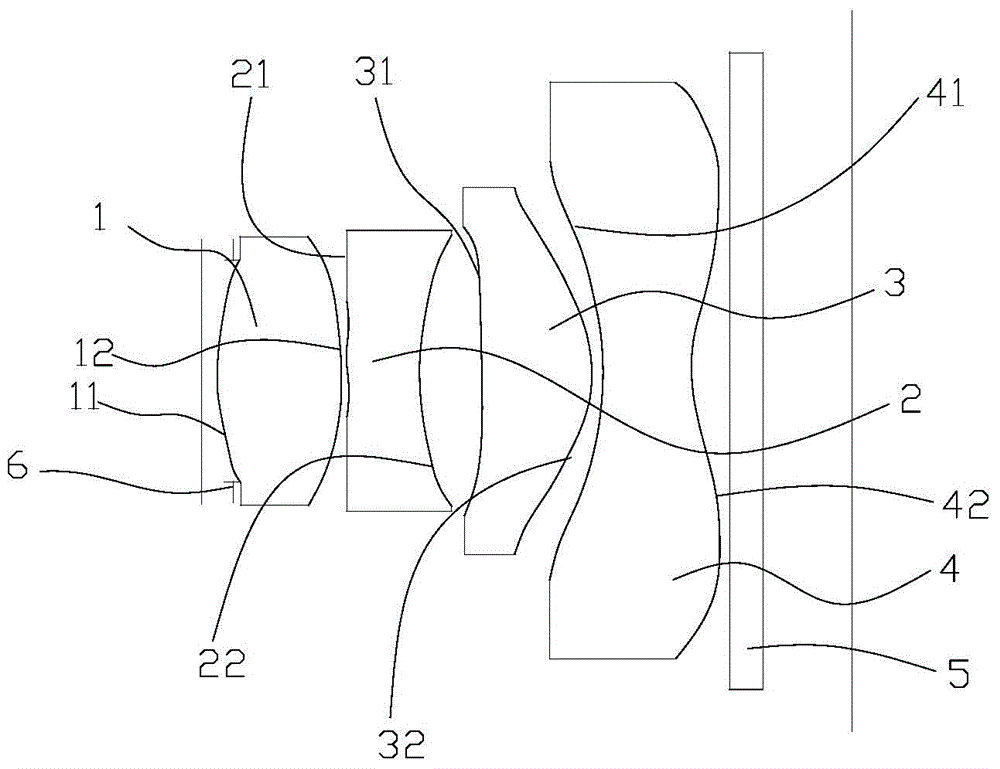 Large-aperture low-sensitiveness optical lens assembly