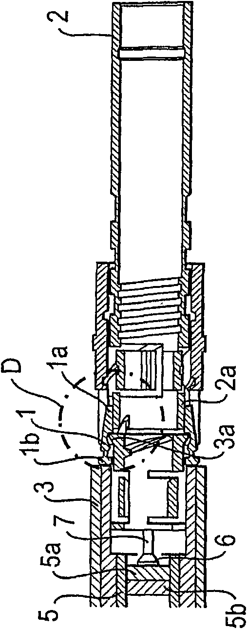 Blocking element for a dosing mechanism