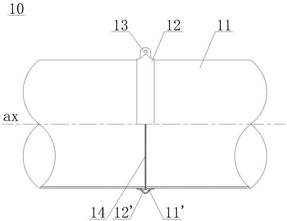 Pipe fitting connecting structure and installation method thereof