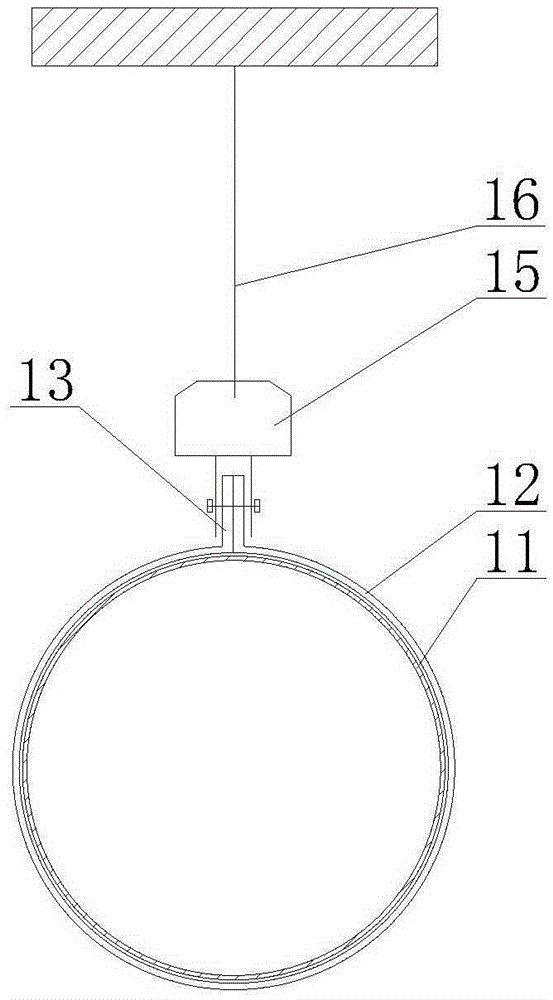 Pipe fitting connecting structure and installation method thereof