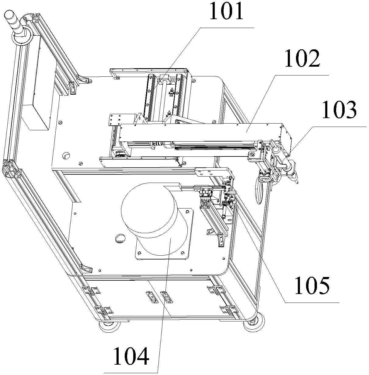 Semi-automatic screw assembling system