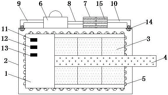 Explosion-proof motor with high efficiency cooling function