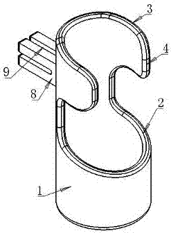 Special pipeline anti-looseness connection fastener