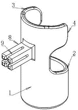 Special pipeline anti-looseness connection fastener