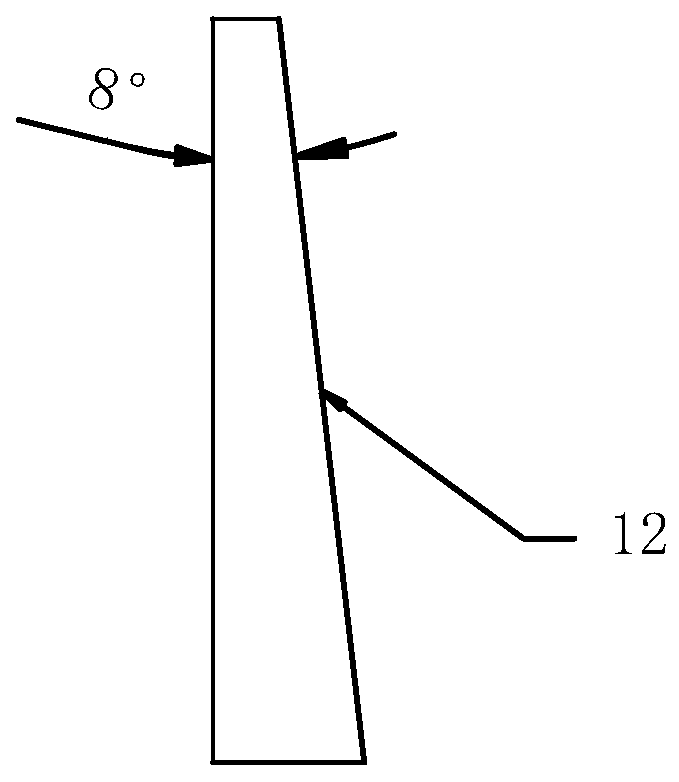 Square check valve