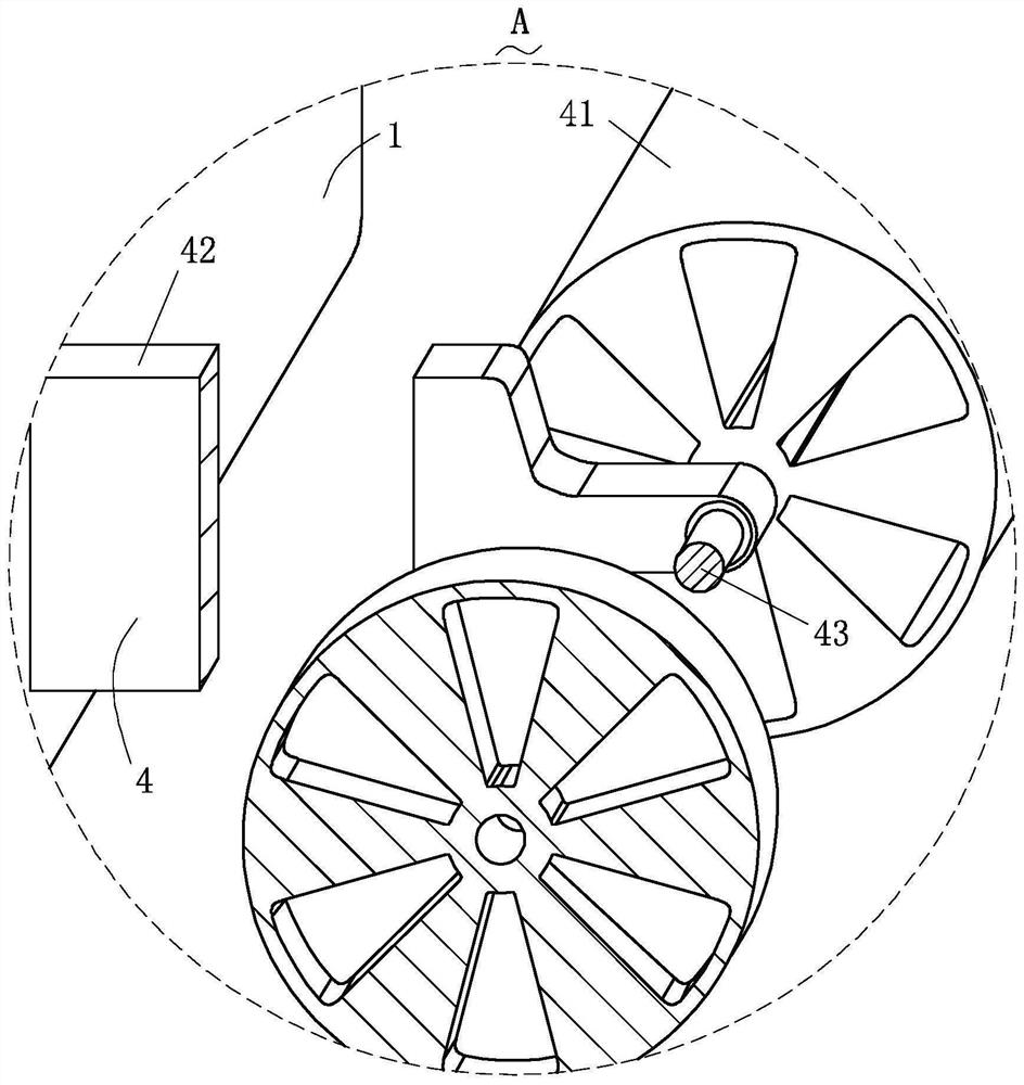 A new energy charging pile with automatic cleaning function