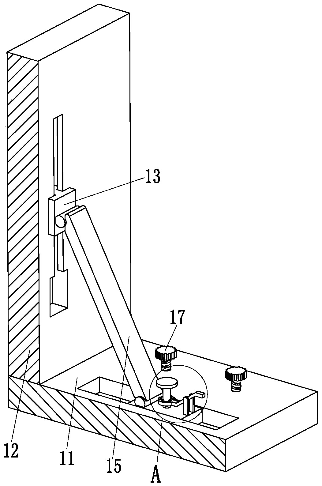 Frame structure for asphalt road construction