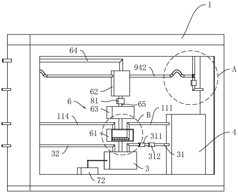 Movable water electrolysis hydrogen production and hydrogenation device