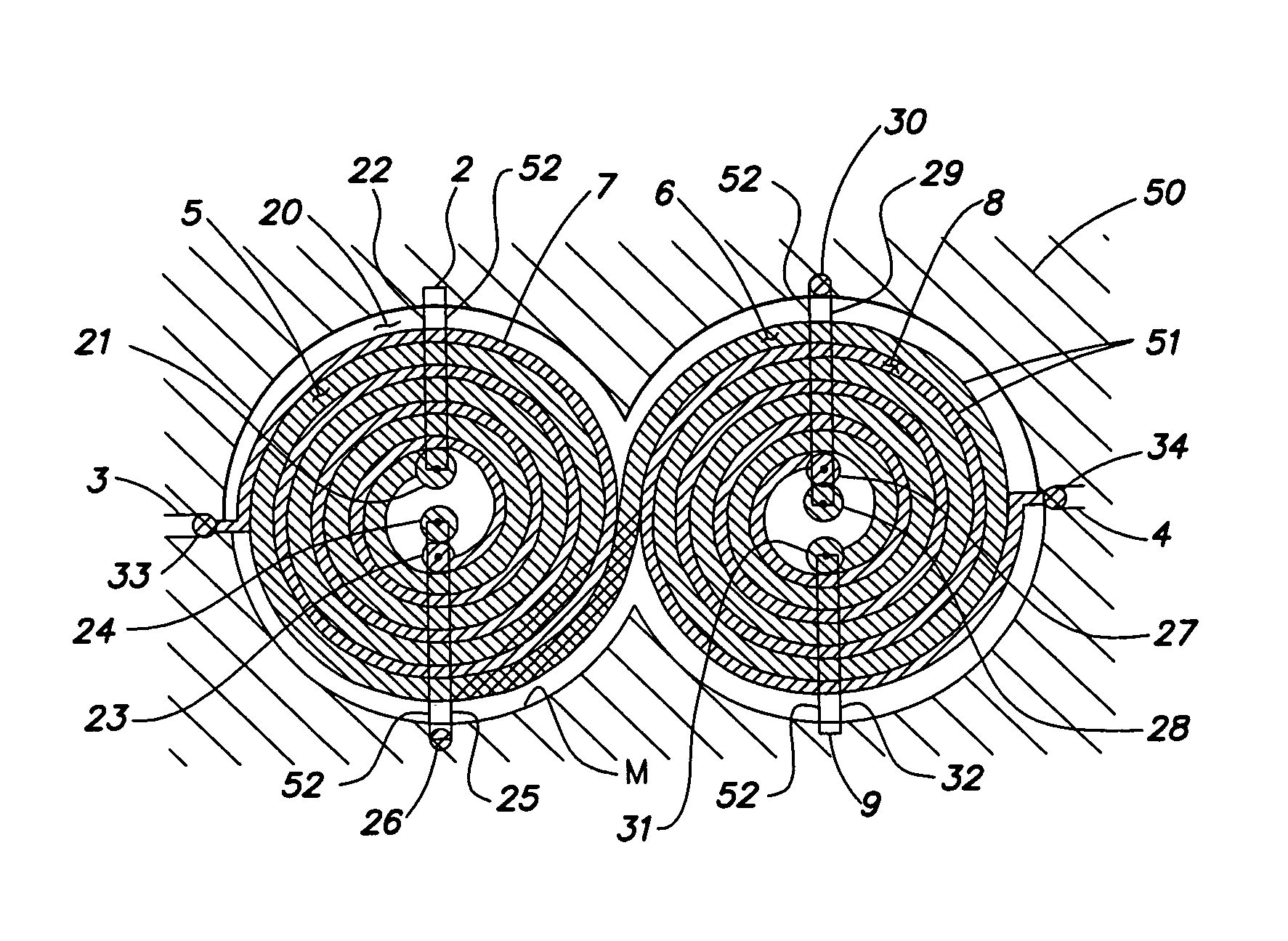 Distributed balun with a non-unity impedance ratio