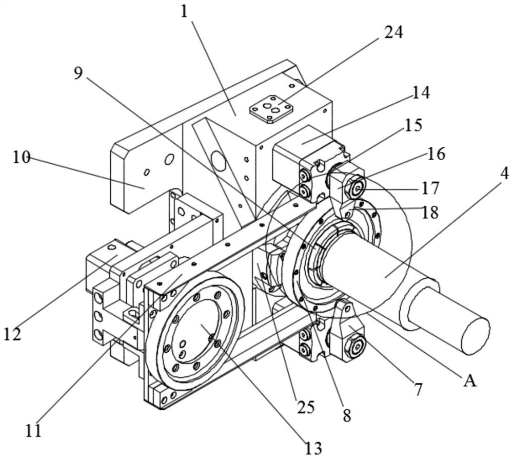 Coal mining machine traveling wheel bearing convenient to maintain