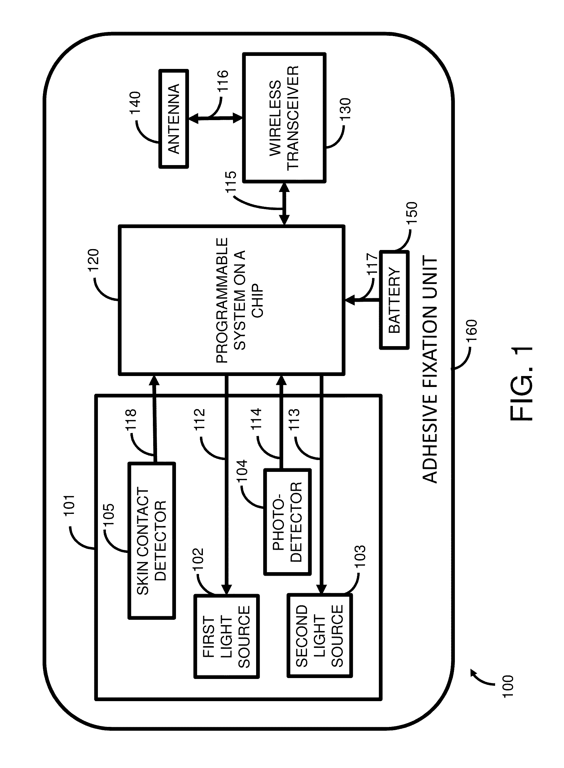 Wireless disposable shock trauma monitoring device