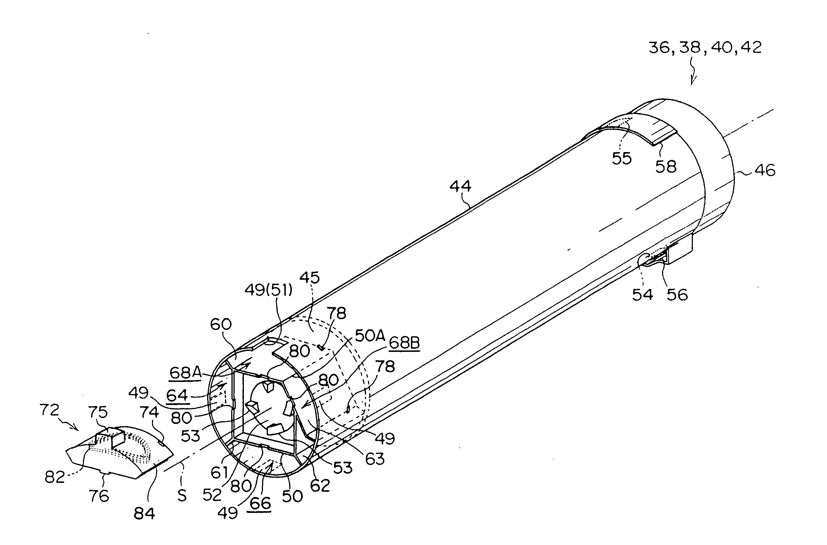 Cartridge, indentification information tag and image forming device