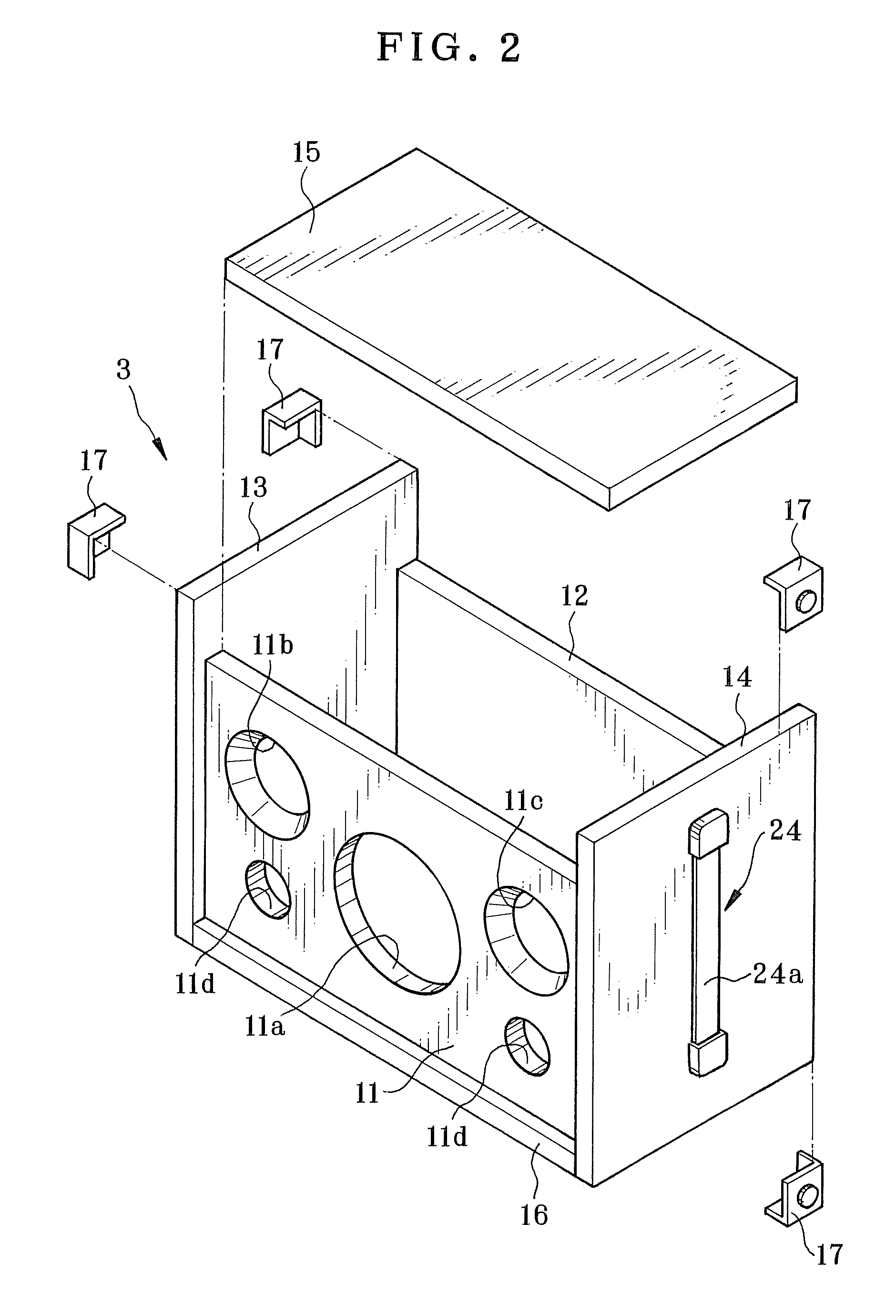 Sound amplifier with speaker